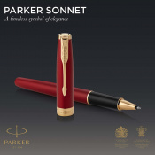 Ручка-роллер Parker SONNET Intense Red GT RB 86 225 5 – techzone.com.ua Ручка-роллер Parker SONNET Intense Red GT RB 86 225 5 – techzone.com.ua