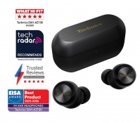 Навушники TWS Technics EAH-AZ100 Black (EAH-AZ100E-K) 1 – techzone.com.ua