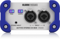 2-канальний активний DI-бокс Klark Teknik DN200 V2 1 – techzone.com.ua