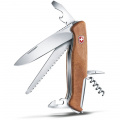 Складаний ніж Victorinox RANGER 55 WOOD 0.9561.63B1 2 – techzone.com.ua