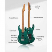 Donner Music DST-700 HSS Green EC6815 5 – techzone.com.ua Donner Music DST-700 HSS Green EC6815 5 – techzone.com.ua