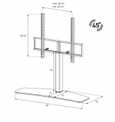 Стійка під телевізор Sonorous PL 2345-B-HBLK 4 – techzone.com.ua Стійка під телевізор Sonorous PL 2345-B-HBLK 4 – techzone.com.ua