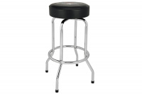 Стілець барний FENDER 30" CUSTOM SHOP CHEVRON LOGO BARSTOOL, BLACK/CHROME 1 – techzone.com.ua