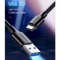 Зарядный кабель UGREEN US184 USB-A 3.0 - USB Type-C, 3A, QC3.0, 2 m Black 20884 2 – techzone.com.ua