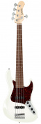 SADOWSKY MetroLine 21-Fret Vintage J/J Bass, Alder, 5-String (Solid Olympic White High Polish)