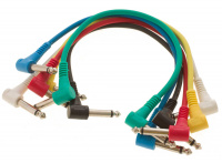 ROCKCABLE Patch Cable, Multi-Color, 15 cm (6pcs)