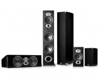 Комплект акустики Polk Audio RTi A7 Tower + RTi A3 Bookshelf + CSi A6 Center Black Wood Veneer