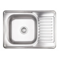 Кухонная мойка Lidz 6950 0,8 мм Micro Decor (LIDZ6950MDEC) 1 – techzone.com.ua