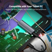 Портативний ЦАП/підсюлювач Fosi Audio DS2 сірий 4 – techzone.com.ua