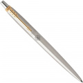 Ручка шариковая Parker JOTTER ARMY Stainless Steel GT BP Эмблема ВМС ВСУ 16032_W003b 3 – techzone.com.ua