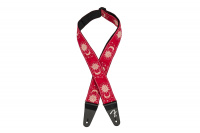 Ремінь гітарний FENDER STRAP 2" AMERICAN VINTAGE II SUN STRAP DAKOTA RED 1 – techzone.com.ua