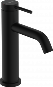 HANSGROHE TECTURIS S смеситель для умывальника 110, однорычажный, push-open, цвет черный матовый 73310670