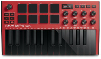 MIDI-клавиатура AKAI MPK MINI MK3 Red