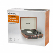 Проигрыватель виниловых пластинок Denver VPL-120 Brown 5 – techzone.com.ua Проигрыватель виниловых пластинок Denver VPL-120 Brown 5 – techzone.com.ua