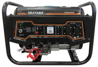 Бензиновий генератор OKAYAMA LT3600EN-6 2,5 Kw Key Start with battery