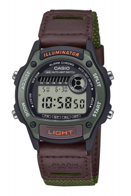 Чоловічий годинник Casio Illuminator W-220HF-3AVEF – techzone.com.ua