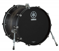 YAMAHA Live Custom Hybrid Oak Bass Drum 22"x18" (UZU Charcoal Sunburst)