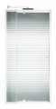 Душевая дверь в нишу Qtap Pisces WHI208-9.CP5 79-92х185 см, стекло Pattern 5 мм 1 – techzone.com.ua