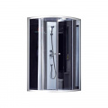 Lidz 4мм скляні двері тоновані Gray TANI SB90x90.HIGH.GR 1 – techzone.com.ua