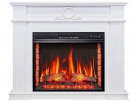 Електрокамін ArtiFlame Neoclassic AF28S білий 1 – techzone.com.ua