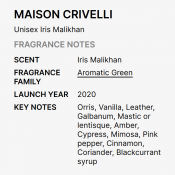 Maison Crivelli Iris Malikhan Парфумована вода унісекс 100 мл 5 – techzone.com.ua