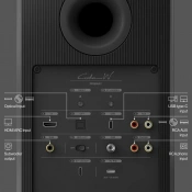 Бездротова Hi-Fi акустична система KEF Coda W Vintage Burgundy 4 – techzone.com.ua