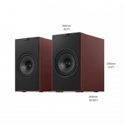 Бездротова Hi-Fi акустична система KEF Coda W Vintage Burgundy 6 – techzone.com.ua