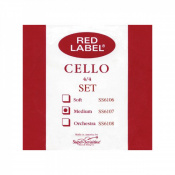 Струны для виолончели Super-Sensitive Red Label SS6107 (Medium)