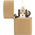 Запальничка Zippo 204 B BR FIN SOLID BRASS 2 – techzone.com.ua
