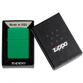 Запальничка Zippo 48629 Regular Grass Green Matte 4 – techzone.com.ua