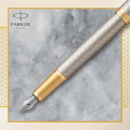 Ручка перьевая Parker IM Premium Warm Silver GT FP F 24 111 6 – techzone.com.ua