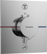 HANSGROHE SHOWERSELECT COMFORT E термостат для 2 потребителей, скрытый монтаж, цвет хром 15572000
