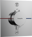 HANSGROHE SHOWERSELECT COMFORT E термостат для 2 потребителей, скрытый монтаж, цвет хром 15572000 1 – techzone.com.ua
