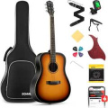 Donner Music Sunburst Acoustic Guitar EC1019 1 – techzone.com.ua