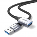 Удлинитель UGREEN US115 USB-A - USB 3.0 OTG, 0.5m Gray 10494 1 – techzone.com.ua