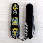 Складаний ніж Victorinox HUNTSMAN UKRAINE Українські мотиви 1.3713.3.T1370u 2 – techzone.com.ua