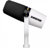 Мікрофон для подкастів SHURE MV7+-W 3 – techzone.com.ua