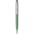 Ручка шариковая Parker SONNET Essentials Metal & Green Lacquer CT BP 83 332 1 – techzone.com.ua