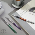 Ручка шариковая Parker SONNET Essentials Metal & Green Lacquer CT BP 83 332 5 – techzone.com.ua