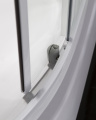 EGER TISZA (AMUR) душевая кабина 90*90*185см (стекла + двери), профиль белый, стекло 