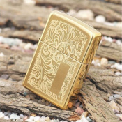 Запальничка Zippo Regular Venetian Brass 352 B 2 – techzone.com.ua Запальничка Zippo Regular Venetian Brass 352 B 2 – techzone.com.ua