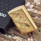 Запальничка Zippo Regular Venetian Brass 352 B 5 – techzone.com.ua Запальничка Zippo Regular Venetian Brass 352 B 5 – techzone.com.ua