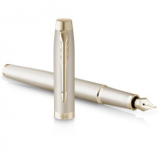 Ручка перова Parker IM Professionals Monochrome Champagne FP F 28 211 3 – techzone.com.ua Ручка перова Parker IM Professionals Monochrome Champagne FP F 28 211 3 – techzone.com.ua