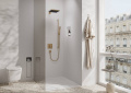 HANSGROHE SHOWERSELECT COMFORT E термостат для 2 потребителей, скрытый монтаж, цвет шлифованная бронза 15572140 2 – techzone.com.ua