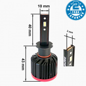 Комплект світлодіодних ламп Prime-X S Pro H3 (5000К) 2 шт 4 – techzone.com.ua Комплект світлодіодних ламп Prime-X S Pro H3 (5000К) 2 шт 4 – techzone.com.ua