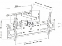 Кронштейн для телевизоров Norstone Wald 3763 2 – techzone.com.ua Кронштейн для телевизоров Norstone Wald 3763 2 – techzone.com.ua