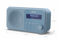 Цифрове радіо з Bluetooth SHARP DR-P420(BL) 6 – techzone.com.ua