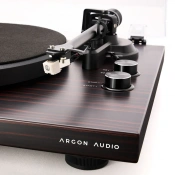 Програвач вінілу Argon Turntable MK2 Satin Mahogany 3 – techzone.com.ua