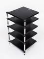 Полиця NEO Light Tripod Segment 172mm Stainless Steel Black Matte 4 – techzone.com.ua