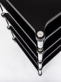 Полиця NEO Light Tripod Segment 172mm Stainless Steel Black Matte 7 – techzone.com.ua